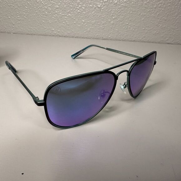 Blenders Planet Nine Sunglasses Polarized Blue Mirrored Lenses main image 4